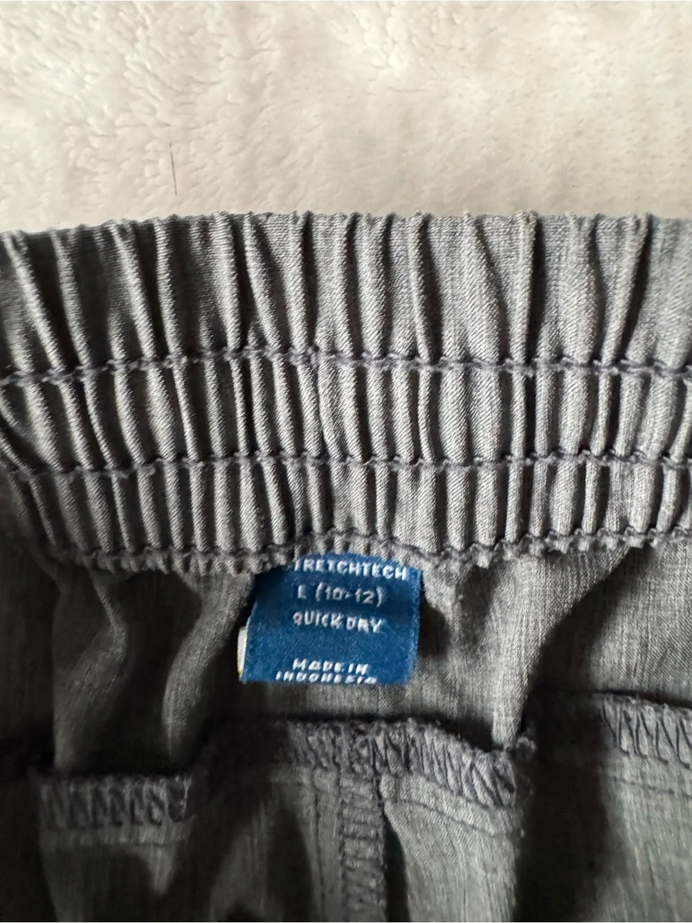 Old Navy Gray Elastic Waist Kids Shorts